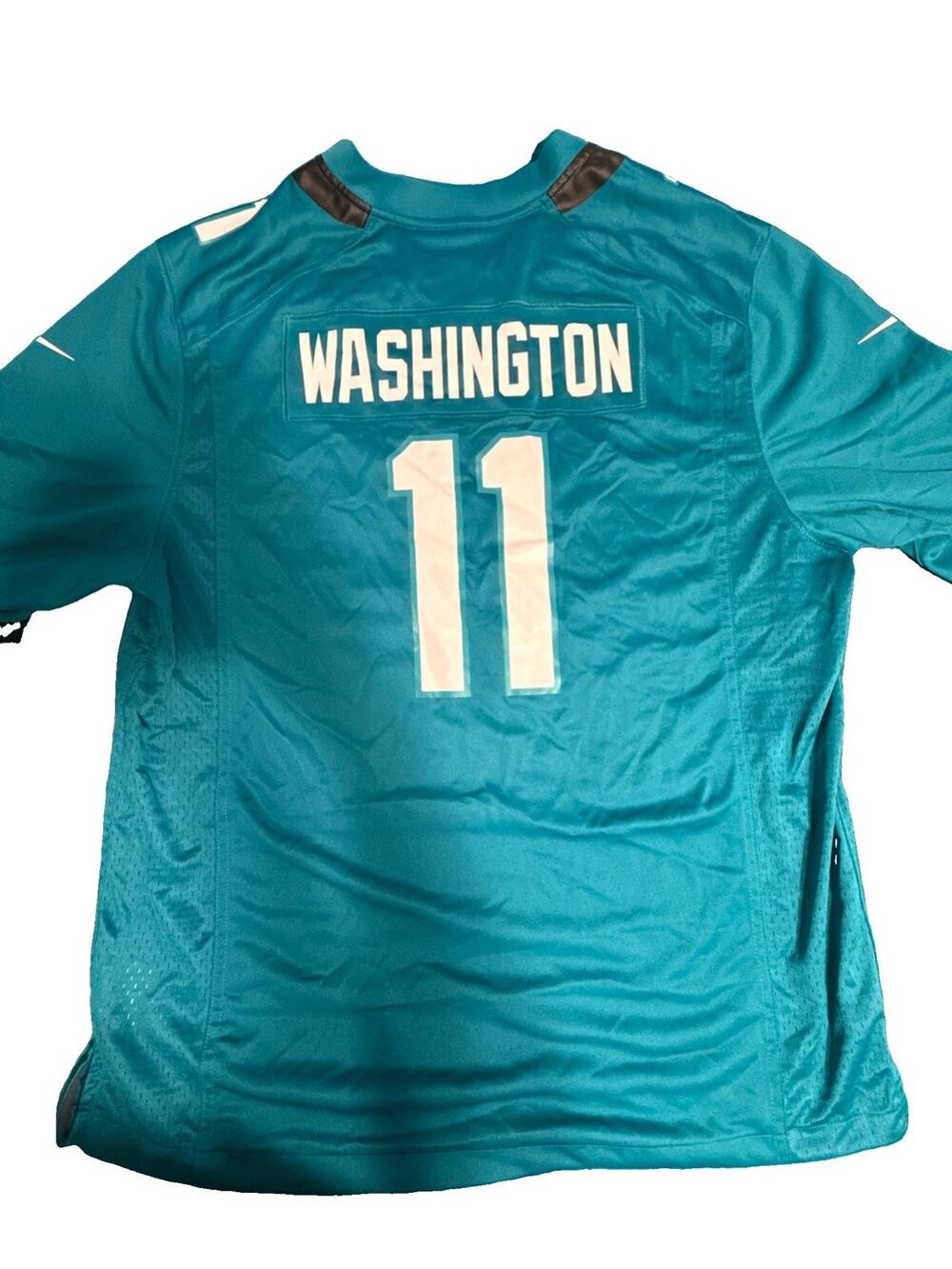 Parker Washington Jacksonville Jaguars Nike Team Game Jersey - Teal SIZE XL
